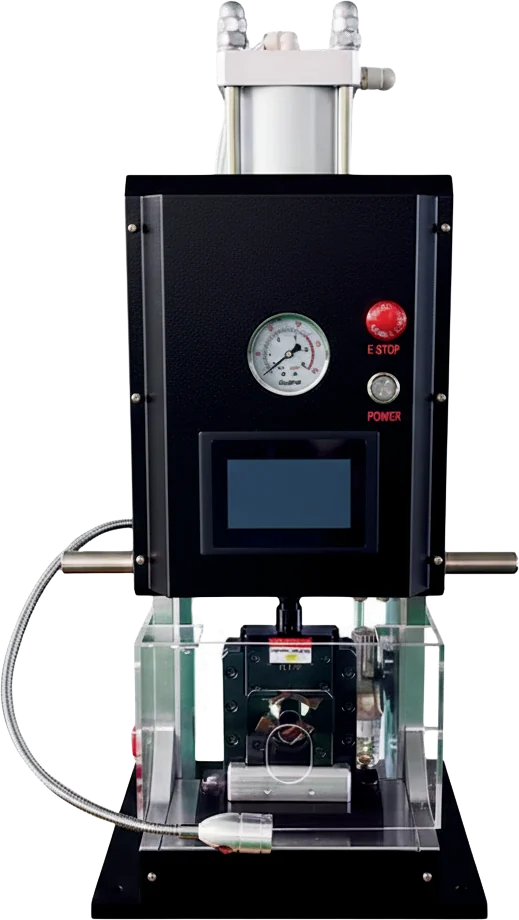 CrimpPress 1 bench hydraulic cable lug crimping machine